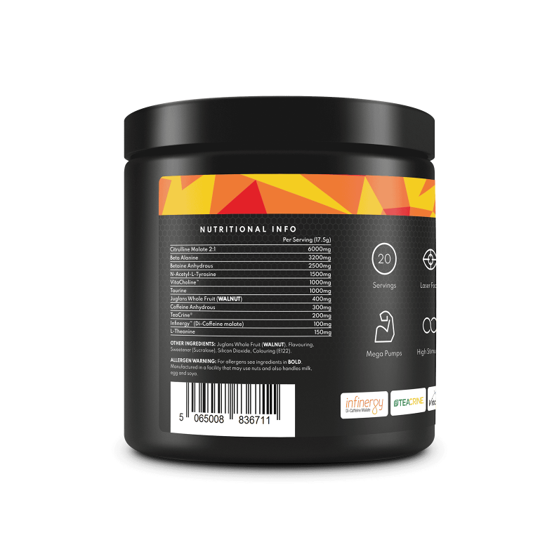 Combat Fuel Dynamite Pre Workout 350g