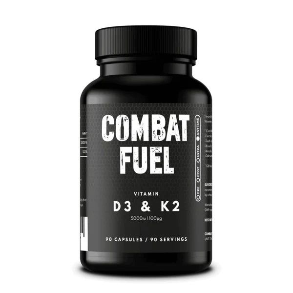 Combat Fuel Vitamin D3 & K2 90 caps