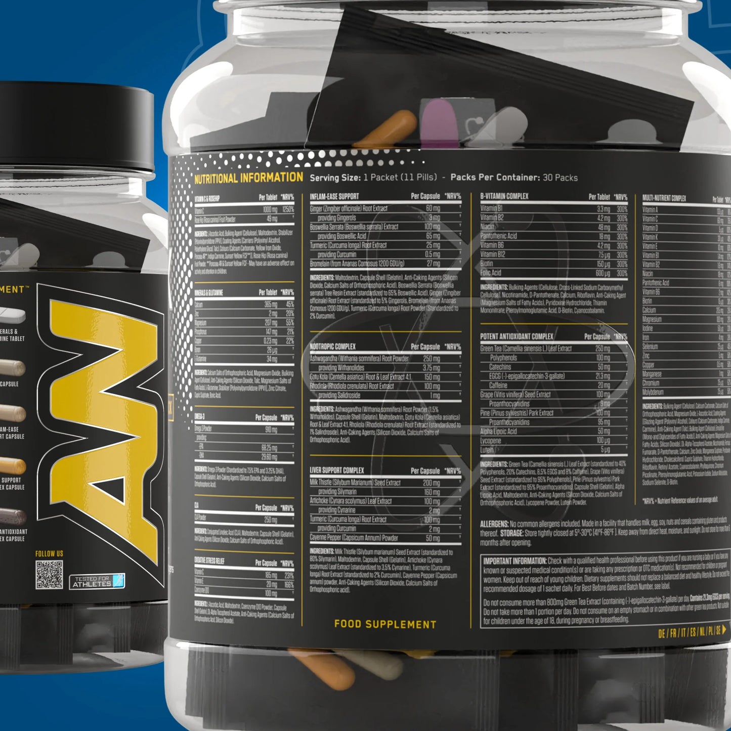 Applied Nutrition Black Stack 30 pack