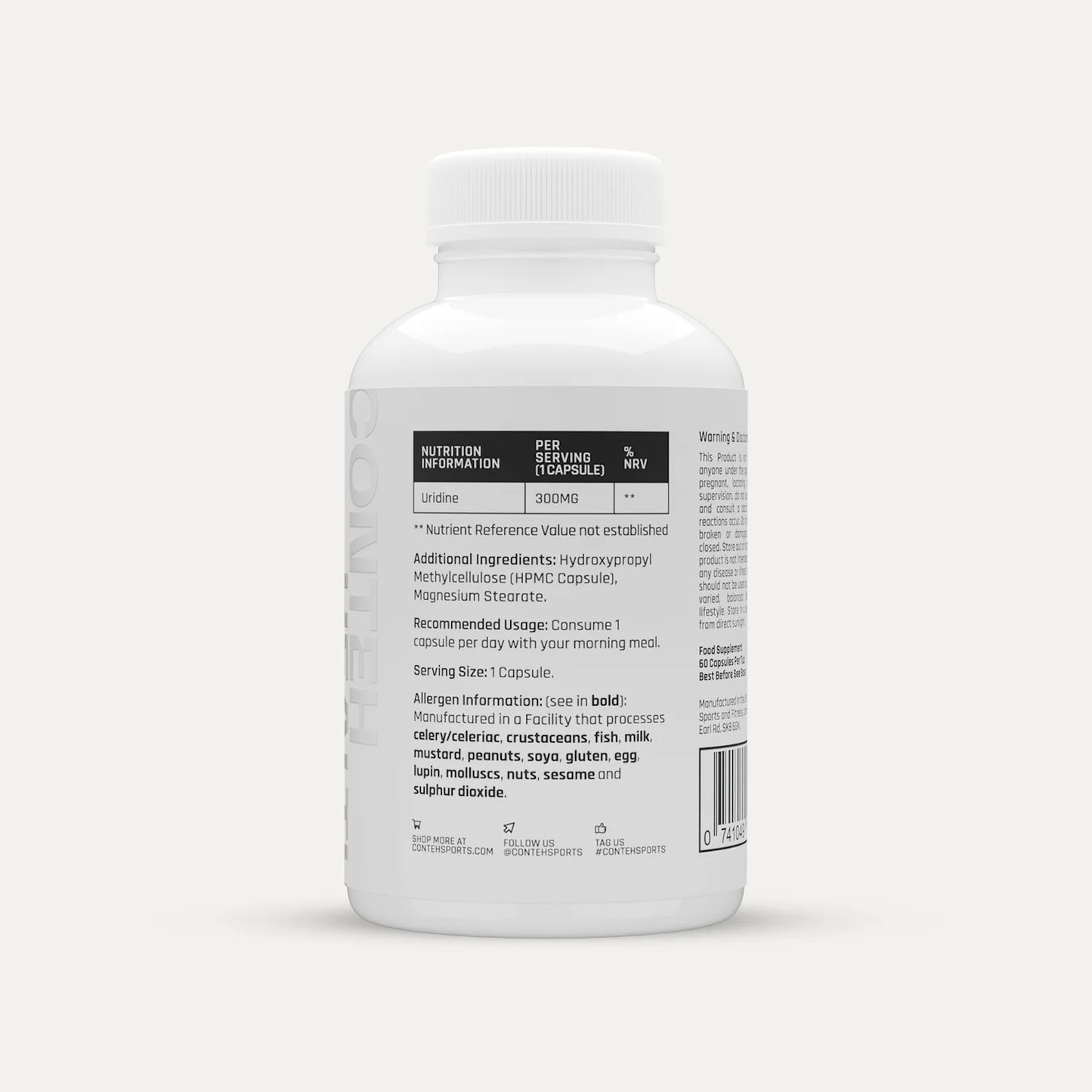 Conteh Sports Uridine 60 caps