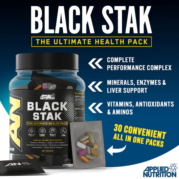 Applied Nutrition Black Stack 30 pack