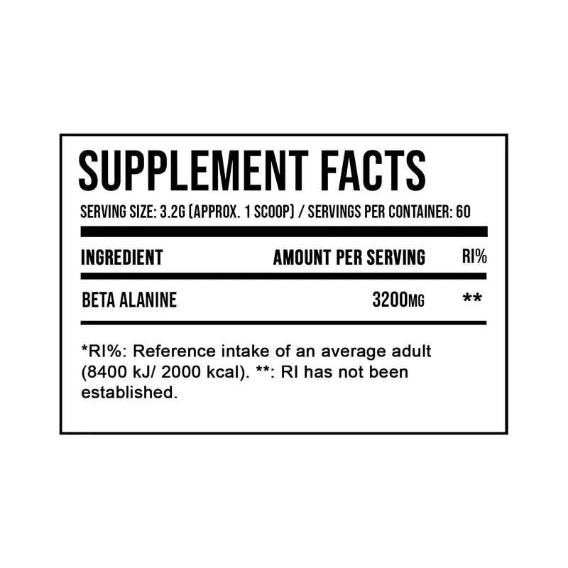 DNA Sports Beta Alanine 192g